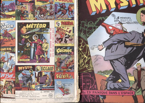 MYSTIC, Le Detective de la Television numero 06 (procede de retapado)