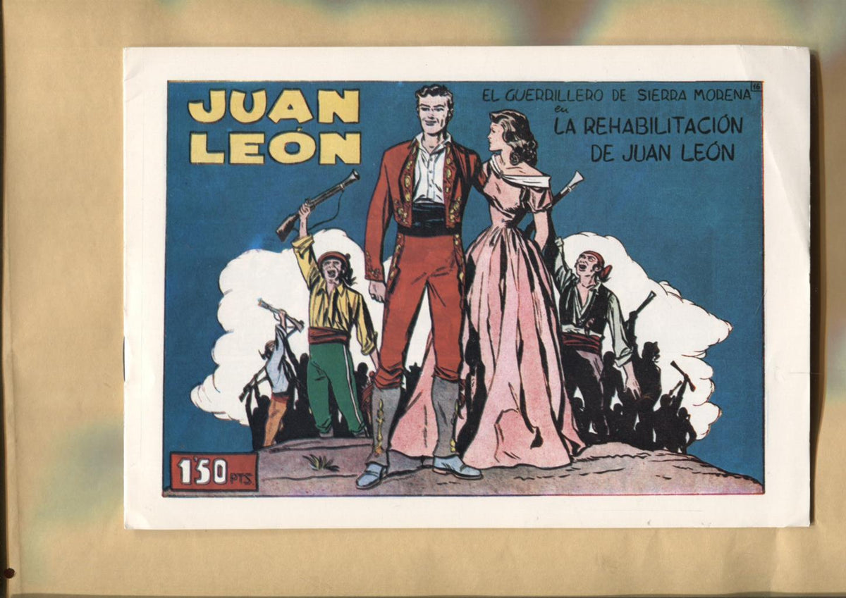Facsimil: Juan Leon el guerrillero de sierra morena numero 16