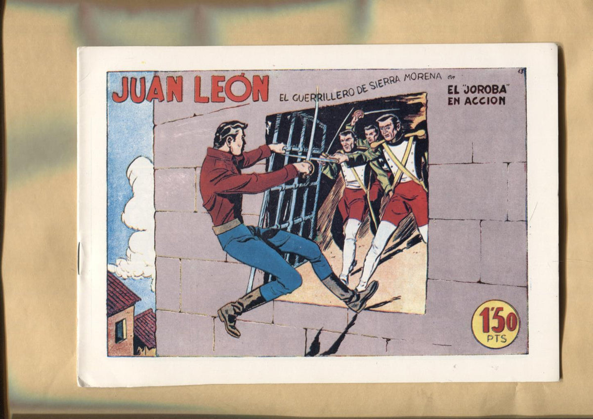 Facsimil: Juan Leon el guerrillero de sierra morena numero 13