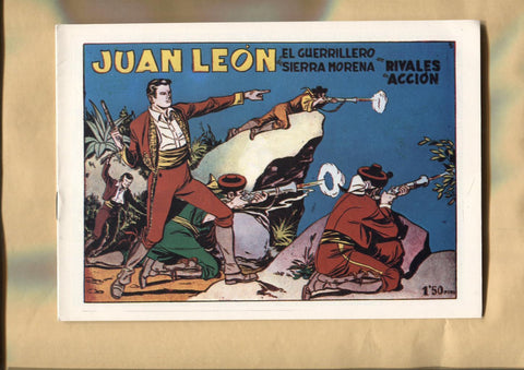 Facsimil: Juan Leon el guerrillero de sierra morena numero 05