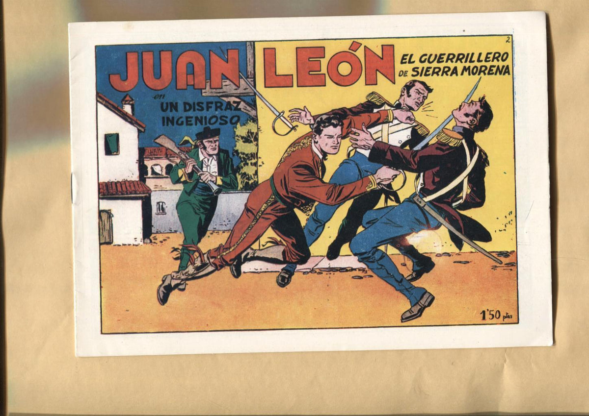 Facsimil: Juan Leon el guerrillero de sierra morena numero 02