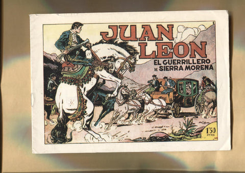 Facsimil: Juan Leon el guerrillero de sierra morena numero 01