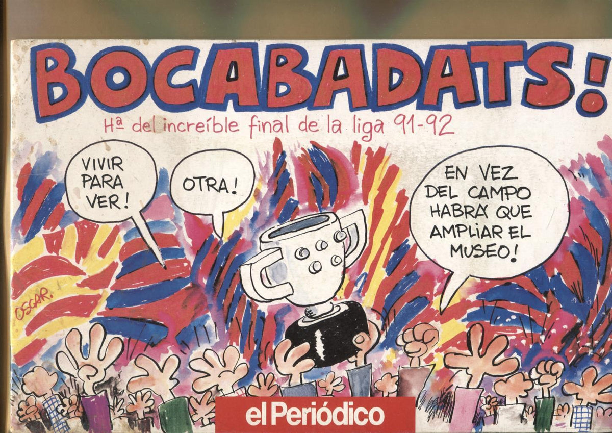 Bocabadats: la liga del Barça 91/92 por Oscar