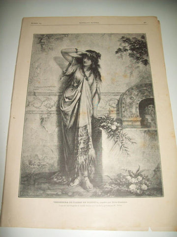 LAMINA ILUSTRACION ARTISTICA 19846: Palacio de los Duques de Brunswich