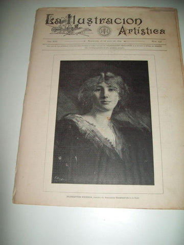 LAMINA ILUSTRACION ARTISTICA 19867: Diamantes negros, por B. Constant