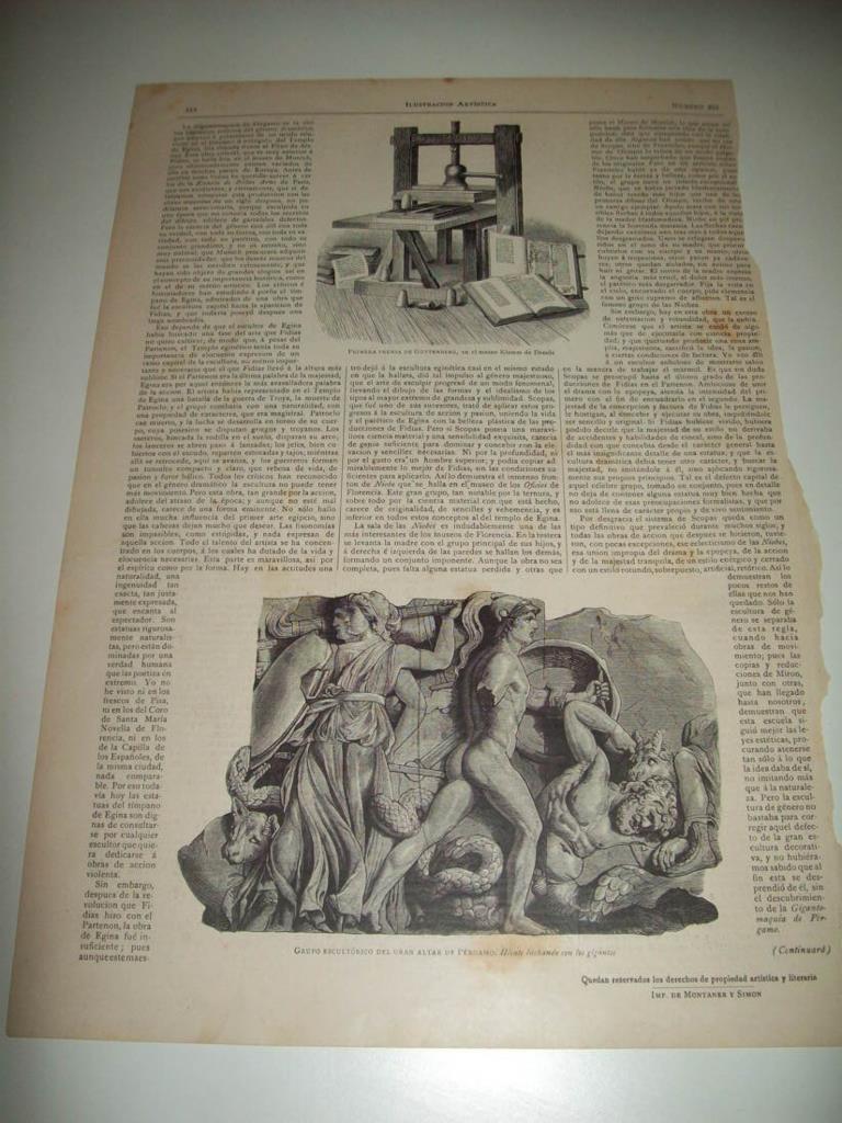 LAMINA ILUSTRACION ARTISTICA 19829: Recoleccion de fresas silvestres, por L. Lhermitte