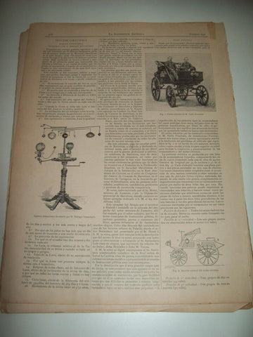 LAMINA ILUSTRACION ARTISTICA 19877: Coche electrico de Pablo Puchain