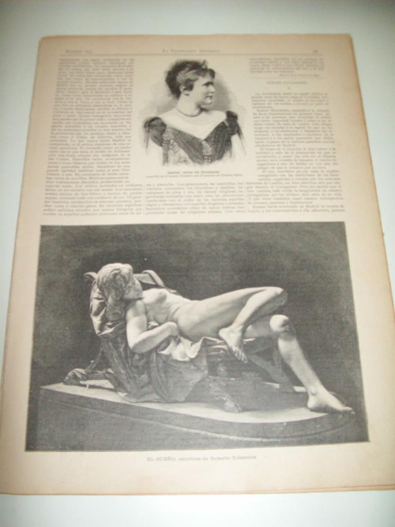 LAMINA ILUSTRACION ARTISTICA 19944: Isabel, reina de Rumania