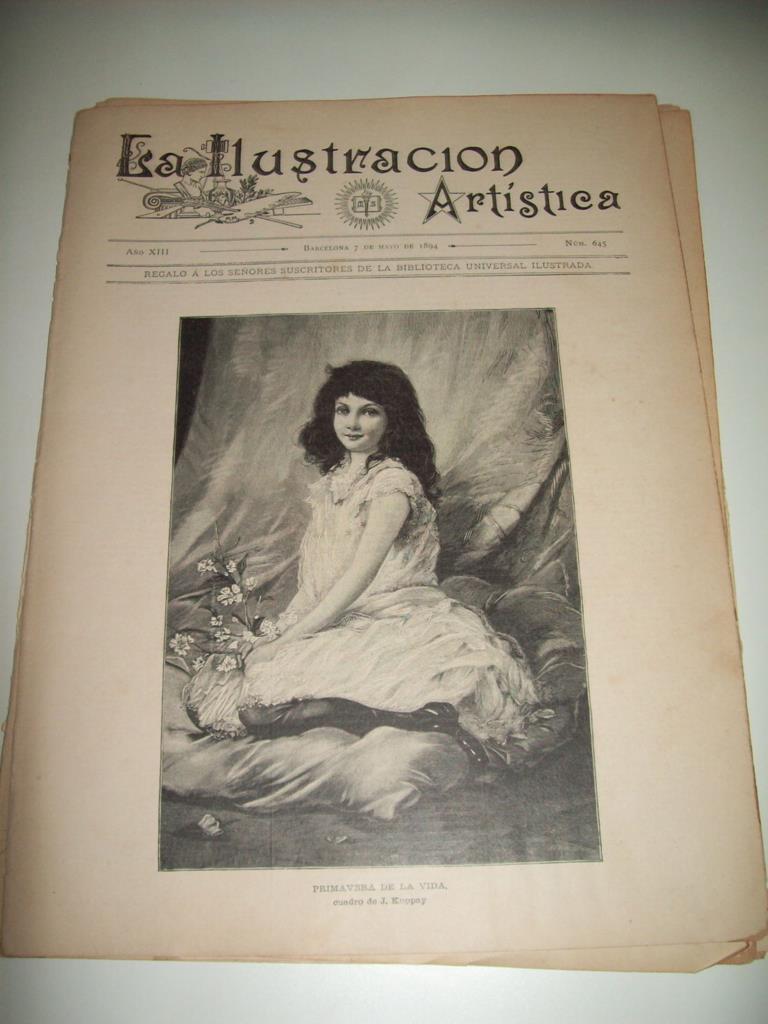 LAMINA ILUSTRACION ARTISTICA 19879: Primavera de la vida, por Koppay