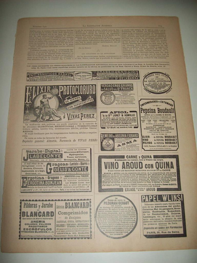 LAMINA ILUSTRACION ARTISTICA 19907:Publicidad 