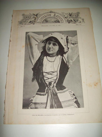 LAMINA ILUSTRACION ARTISTICA 19696: Mujer
