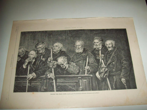LAMINA ILUSTRACION ARTISTICA 19638: Hodie Tibi, Cran Mihi, por P. Gilardi