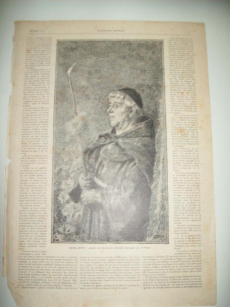 LAMINA ILUSTRACION ARTISTICA 19636: Gori, gori, por D. Morelli