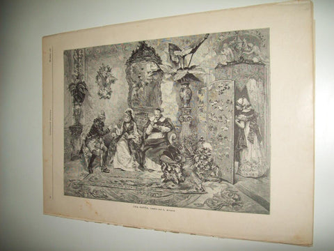 LAMINA ILUSTRACION ARTISTICA 19670: Una sopita,por L. Alvarez