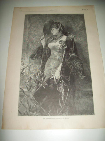 LAMINA ILUSTRACION ARTISTICA 19746: La emboscada, por C. Kiesel