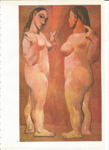 LAMINA 19394: Dos mujeres desnudas