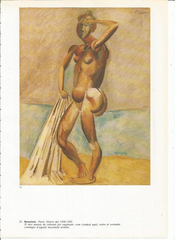 LAMINA 19399: Bañista