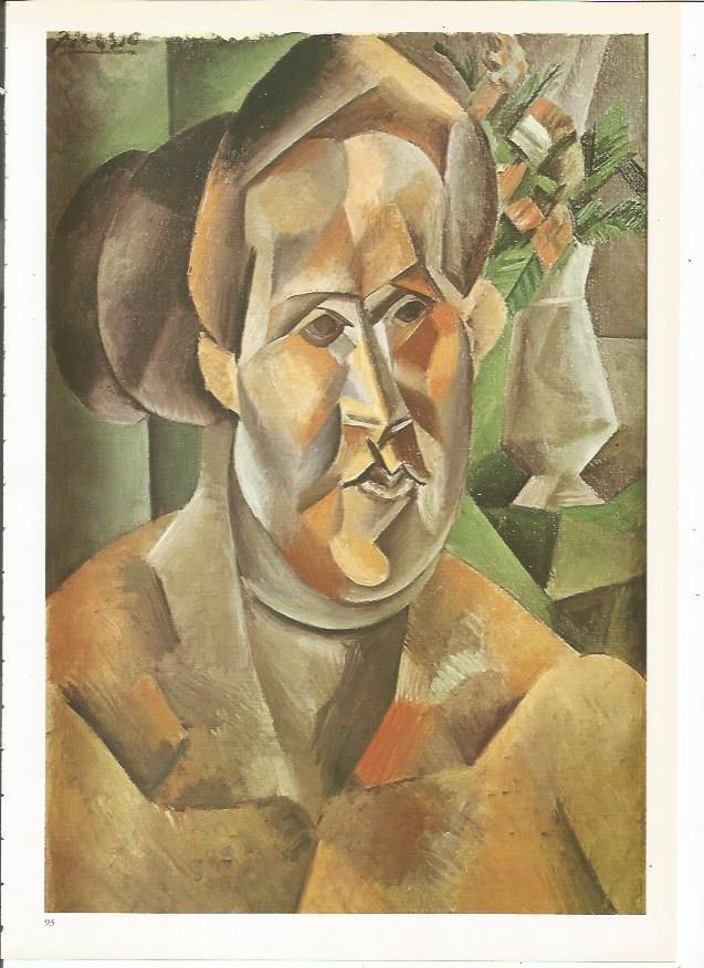 LAMINA 19401: Retrato de Fernande