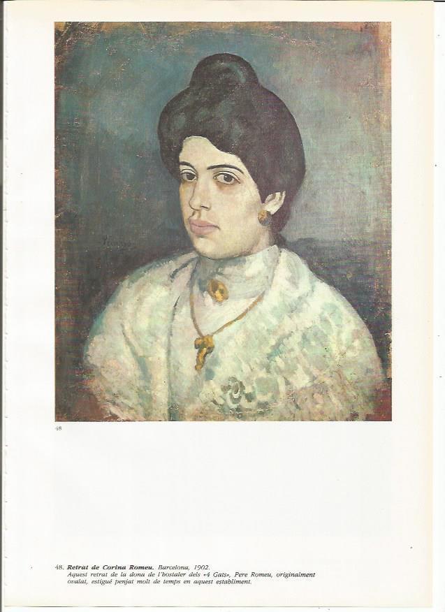 LAMINA 19368: Retrato de Corina Romeu