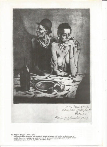 LAMINA 19373: La comida frugal