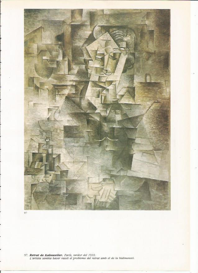 LAMINA 19405: Retrato de Kahnweiler