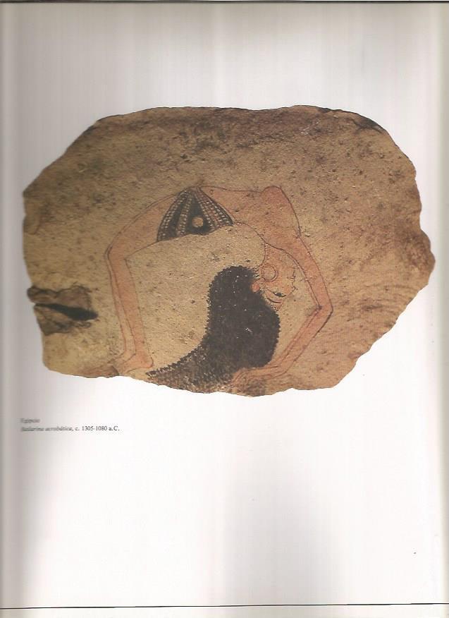 LAMINA 19444: Bailarina acrobática. Antiguo Egipto
