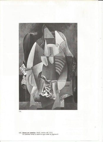 LAMINA 19412: Mujer en camisa