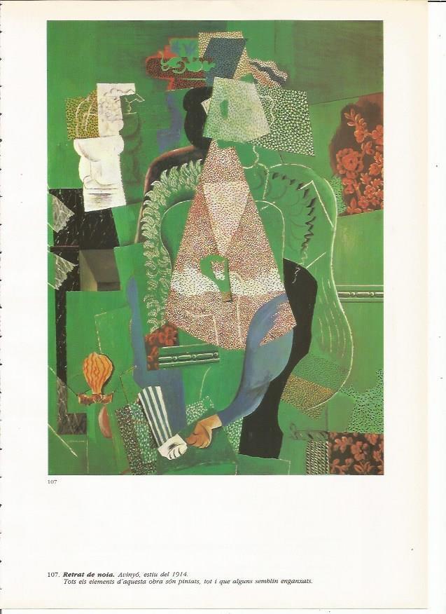 LAMINA 19413: Retrato de muchacha