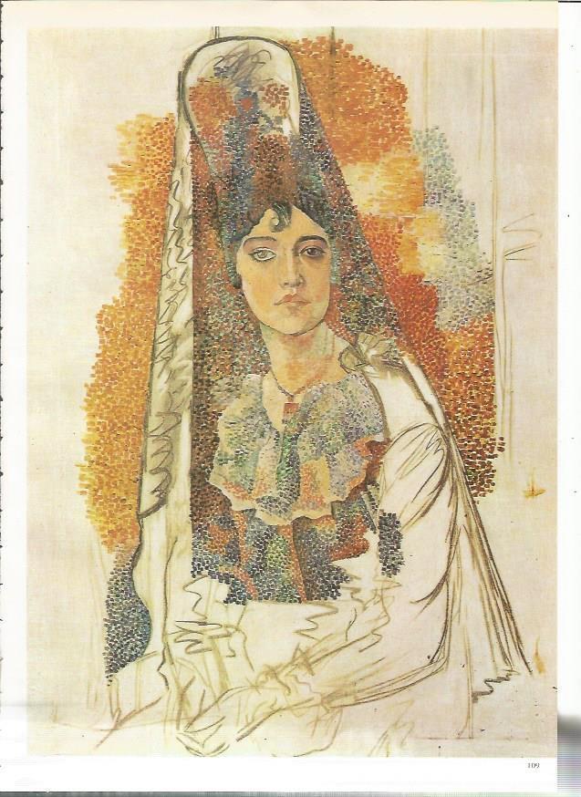 LAMINA 19415: Manola puntillista
