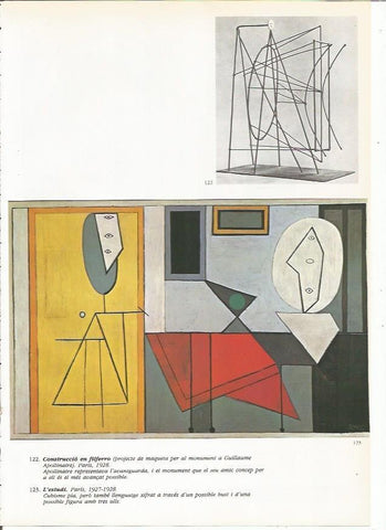 LAMINA 19425: Construccion en un alambre y El estudio