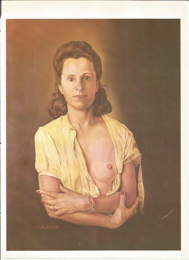 LAMINA 19310: Galarina, por Dali