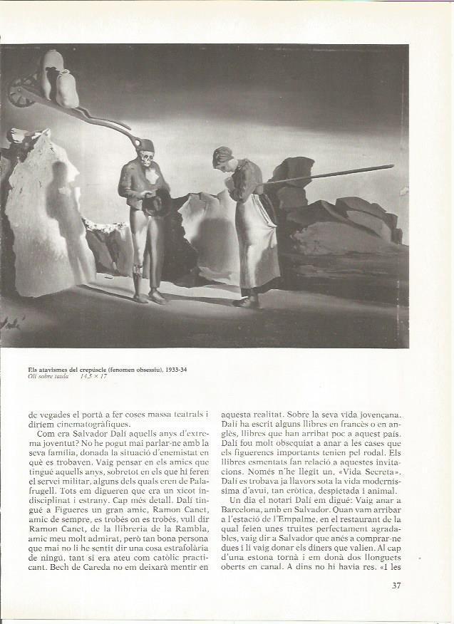 LAMINA 19273: Fenomeno obsesivo, por Dali