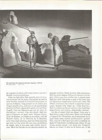 LAMINA 19273: Fenomeno obsesivo, por Dali