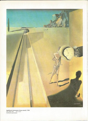 LAMINA 19279: Osificación prematura de una estacion, por Dali