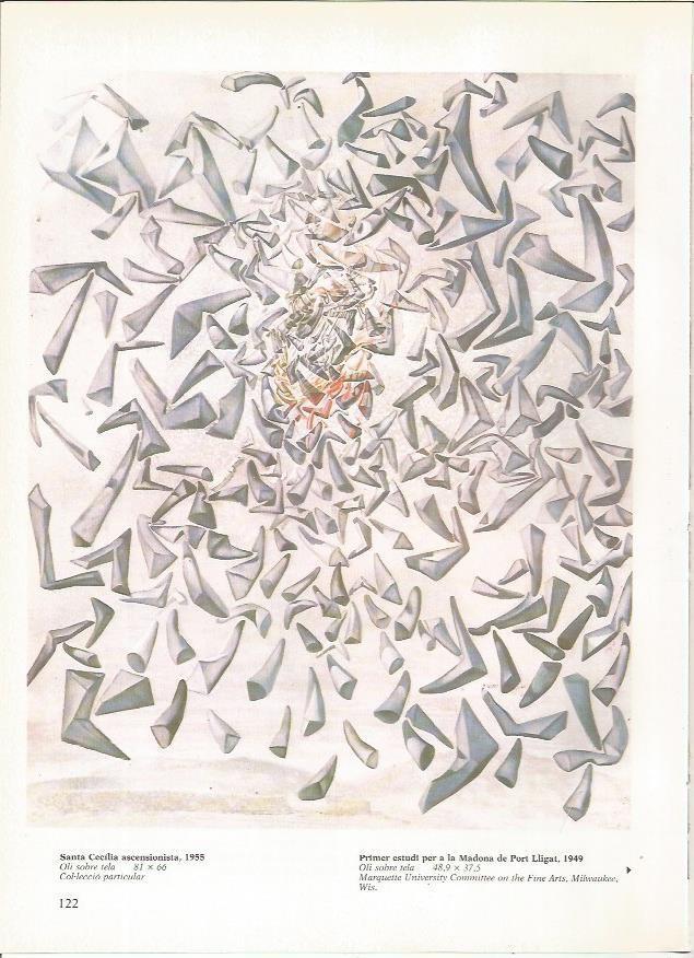 LAMINA 19313: Santa Cecilia ascensionista, por Dali