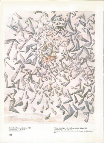 LAMINA 19313: Santa Cecilia ascensionista, por Dali