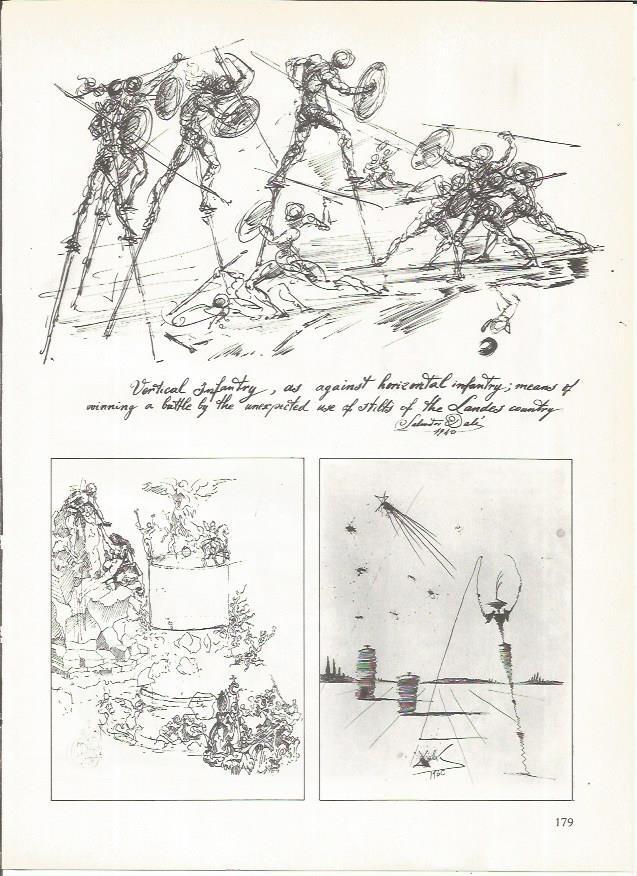 LAMINA 19342: La vida secreta de Salvador Dali, ilustraciones