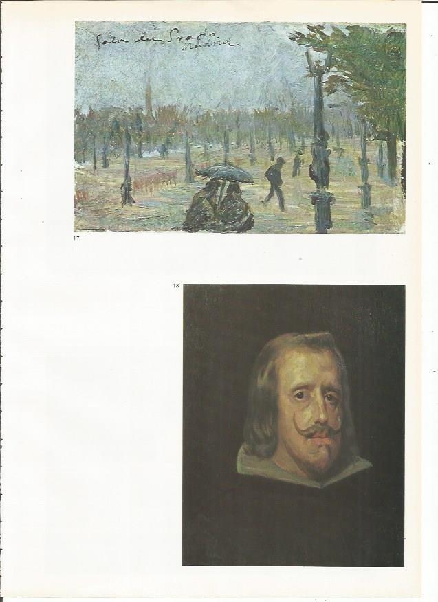 LAMINA 19352: Salon del Prado y Retrato de Felipe IV