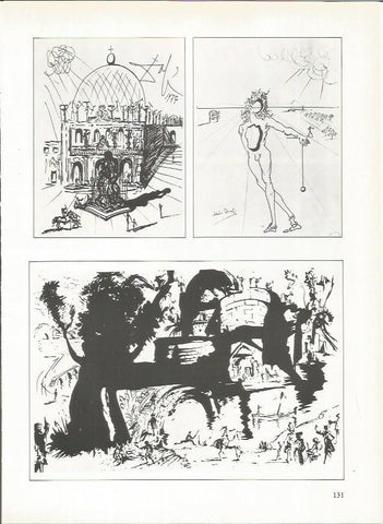 LAMINA 19318: Varios dibujos para la obra de Josep Pla, Obres de Museu