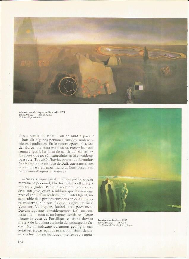 LAMINA 19329: A la busqueda de la cuarta dimension, poro Dali