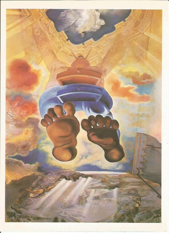 LAMINA 19331: Techo del Salon Palacio de Viento, por Dali