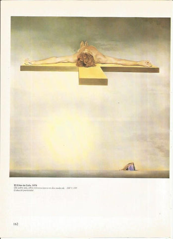 LAMINA 19333: El Cristo de Gala, por Dali