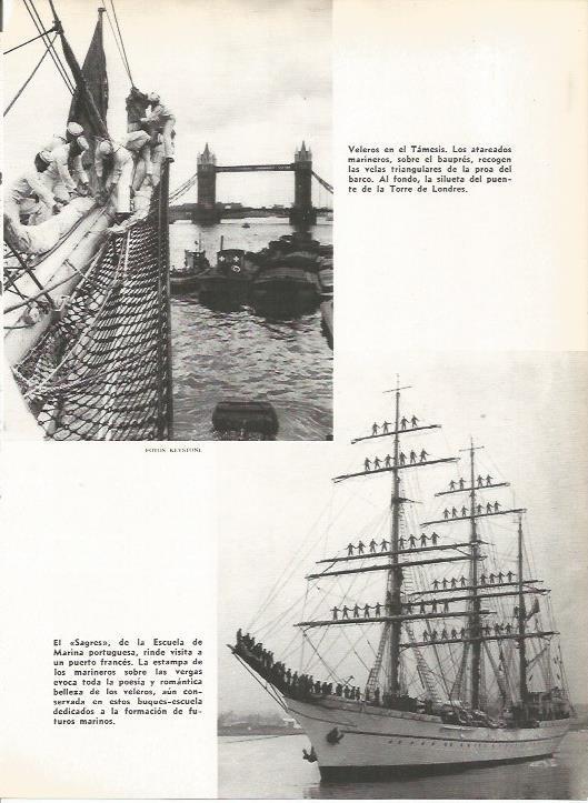 LAMINA 19565: Veleros en el Tamesis