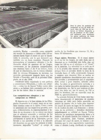 LAMINA 19544: Pista de patinaje de Innsbruck, Austria