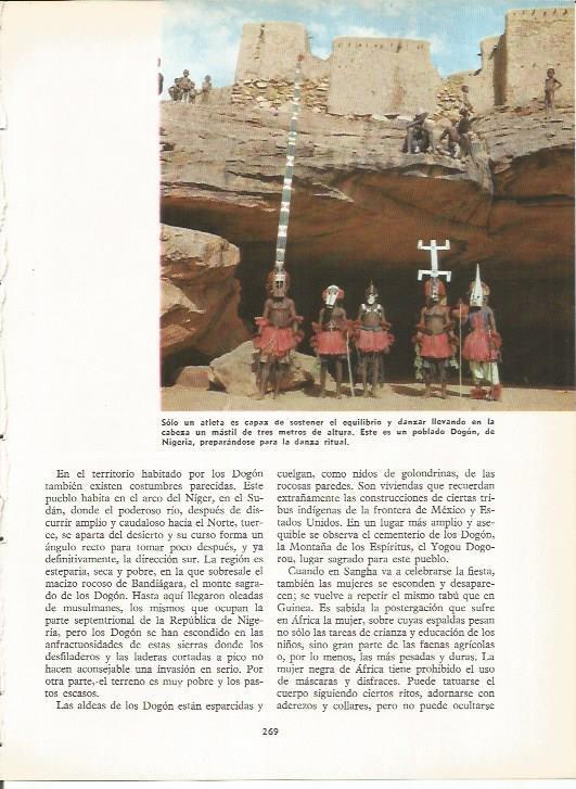 LAMINA 19545: Hombres de un poblado Dogon, Nigeria