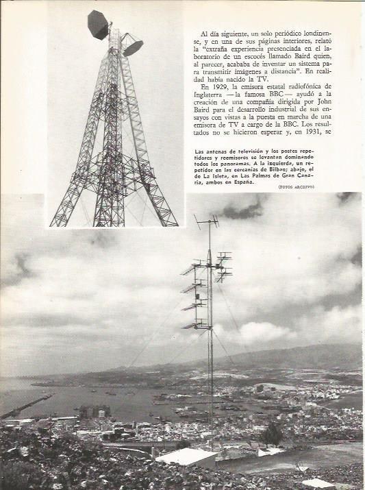 LAMINA 19550: Antenas de television 
