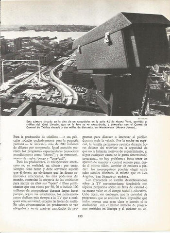 LAMINA 19551: Camara en la calle 42 de Nueva York