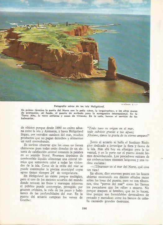 LAMINA 19585: Isla Heligoland