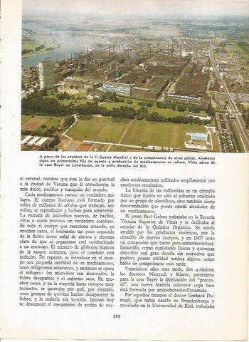 LAMINA 19586: Fabrica Bayer en Leverkusen, Alemania
