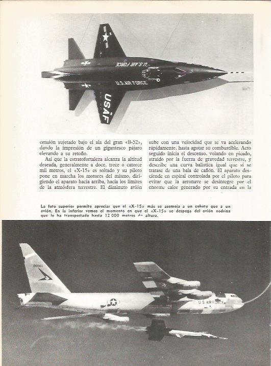 LAMINA 19619: Avion X-15